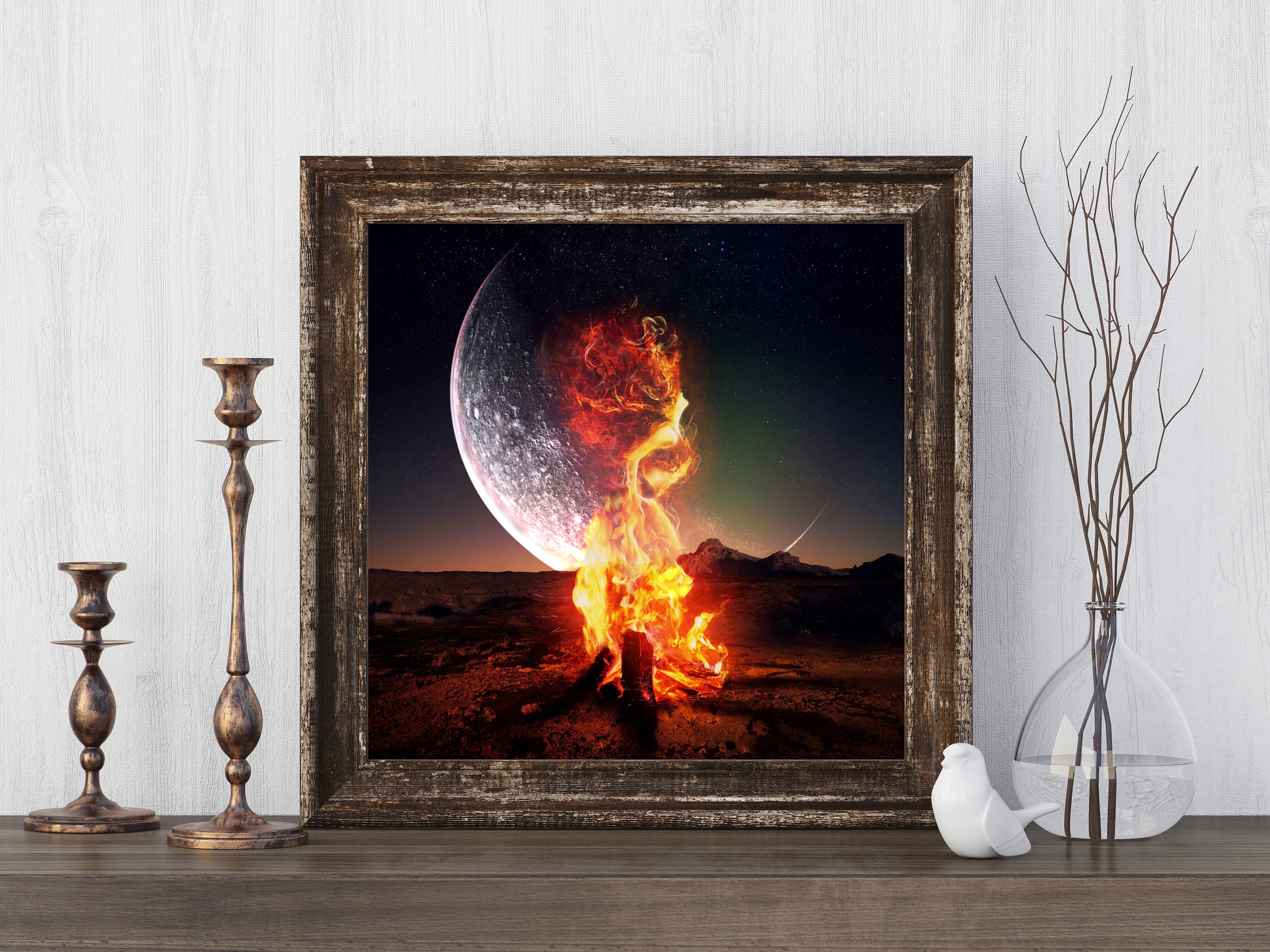 Felix Hernandez 3 Moons アートプリント il_fullxfull