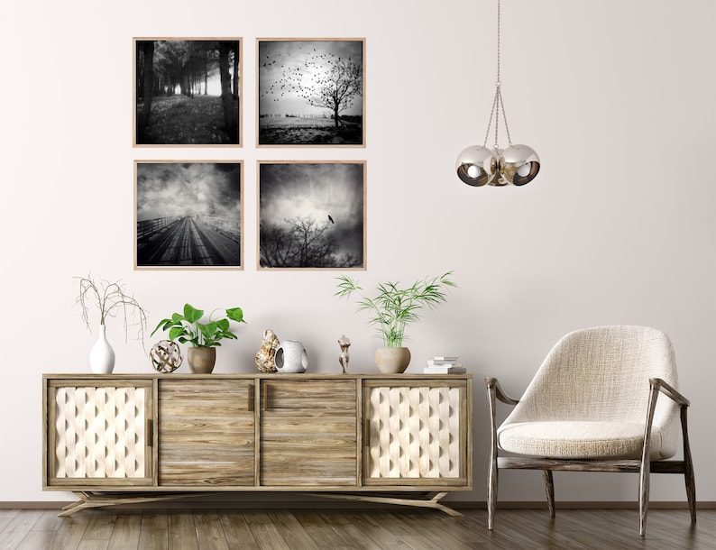 wall art four photos gift set photo set nature photo modern art landscape photography photo collection discounted set home decor
