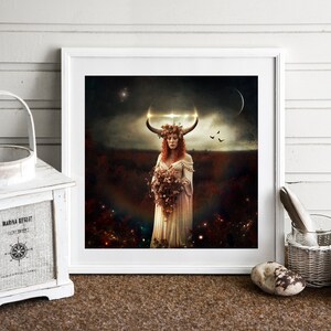 Secret Gardens PRINT New Moon Taurus Photo Fairies Fae Surreal