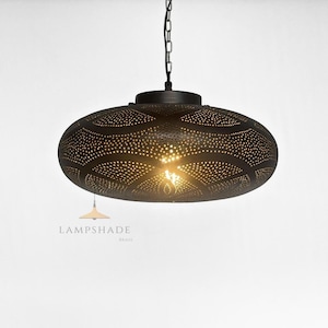 Brass Pendant Lamp,Moroccan Brass Pendant Lamp, Pendant Lamp, Moroccan Light Fixtures, Pendant Lighting, Simple Moroccan Pendant Lamp