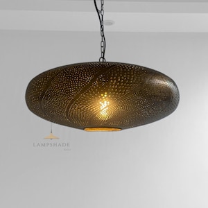 Brass Pendant Lamp,Moroccan Brass Pendant Lamp, Pendant Lamp, Moroccan Light Fixtures, Pendant Lighting, Simple Moroccan Pendant Lamp