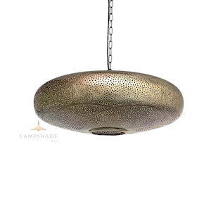 Brass Pendant Lamp,Moroccan Brass Pendant Lamp, Pendant Lamp, Moroccan Light Fixtures, Pendant Lighting, Simple Moroccan Pendant Lamp