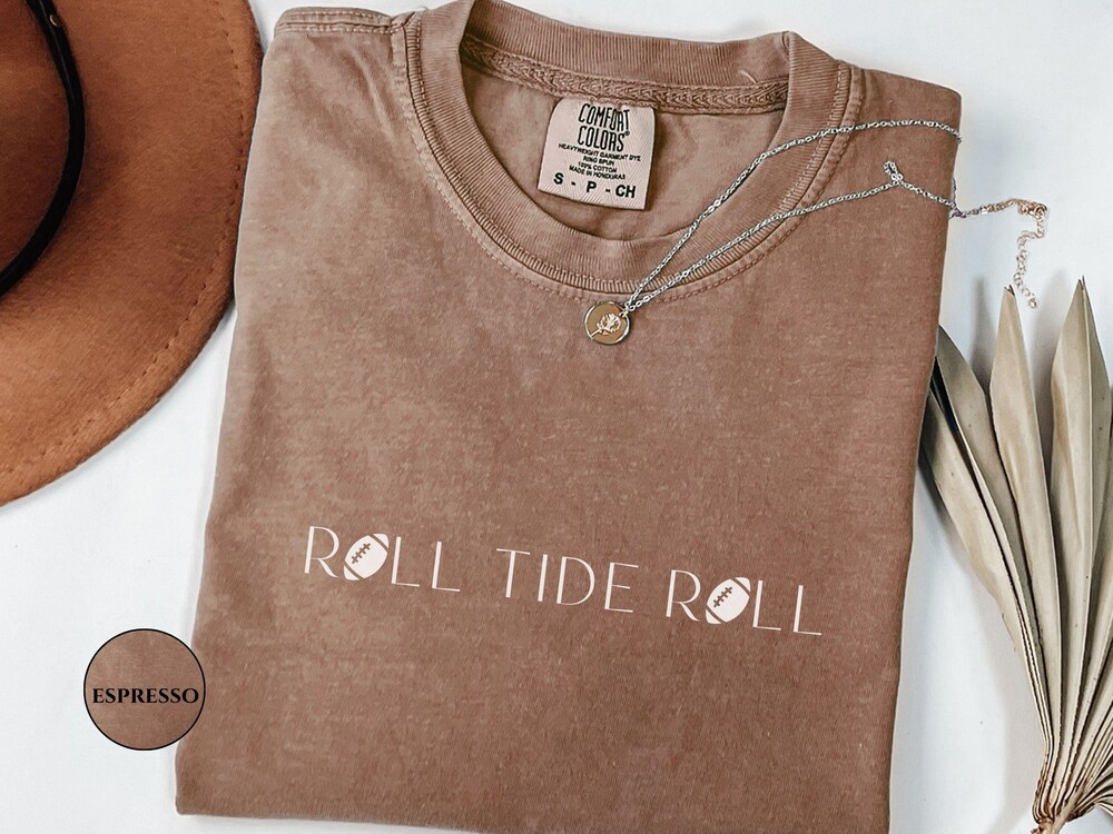 Retro Comfort T-Shirt For Game Day, Oversized Monochrome Tee, Alabama Shirt For Father'S Or Mother'S Day Gift For Football Lovers Fashion24Hs
