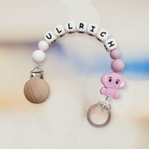 pacifier chain with name