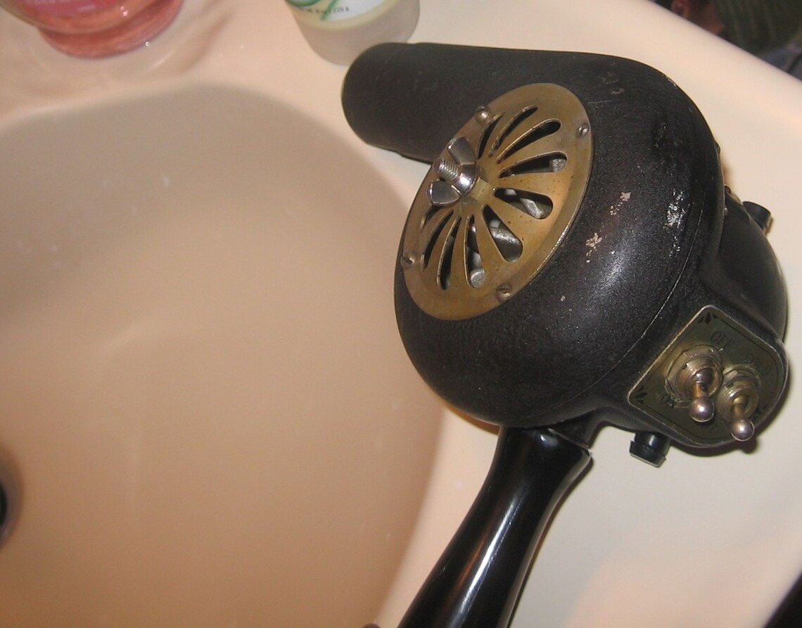 Vintage RACINE Hair Dryer First Inventor of the HandHeld Etsy