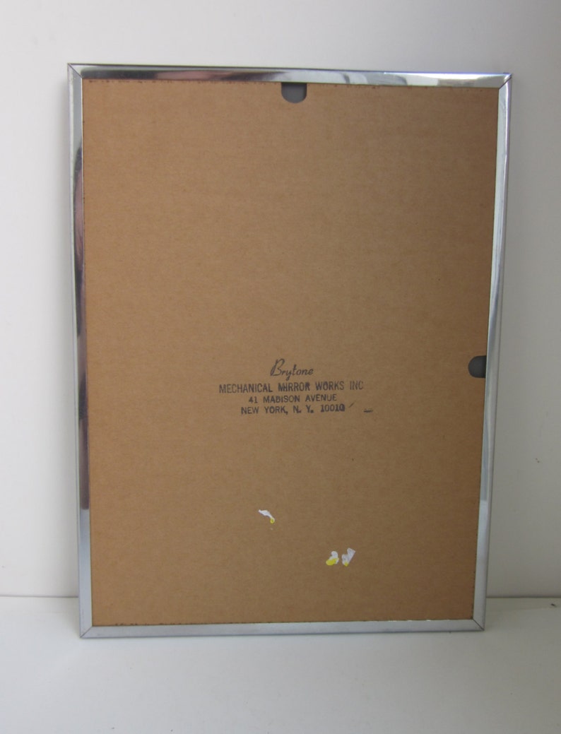 Vintage 1970's Brytone Mechanical Mirror Works Mirror Etsy