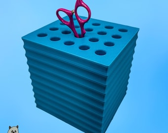 The Long Bob -Hair Stylist Shear Holder- Holds 20 Shears
