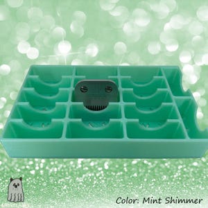 Kobalt Mini-Toolbox Bottom Schublade Organizer (zwei Schublade und drei Schublade) - Hair Stylist Klingenhalter - Hält 17