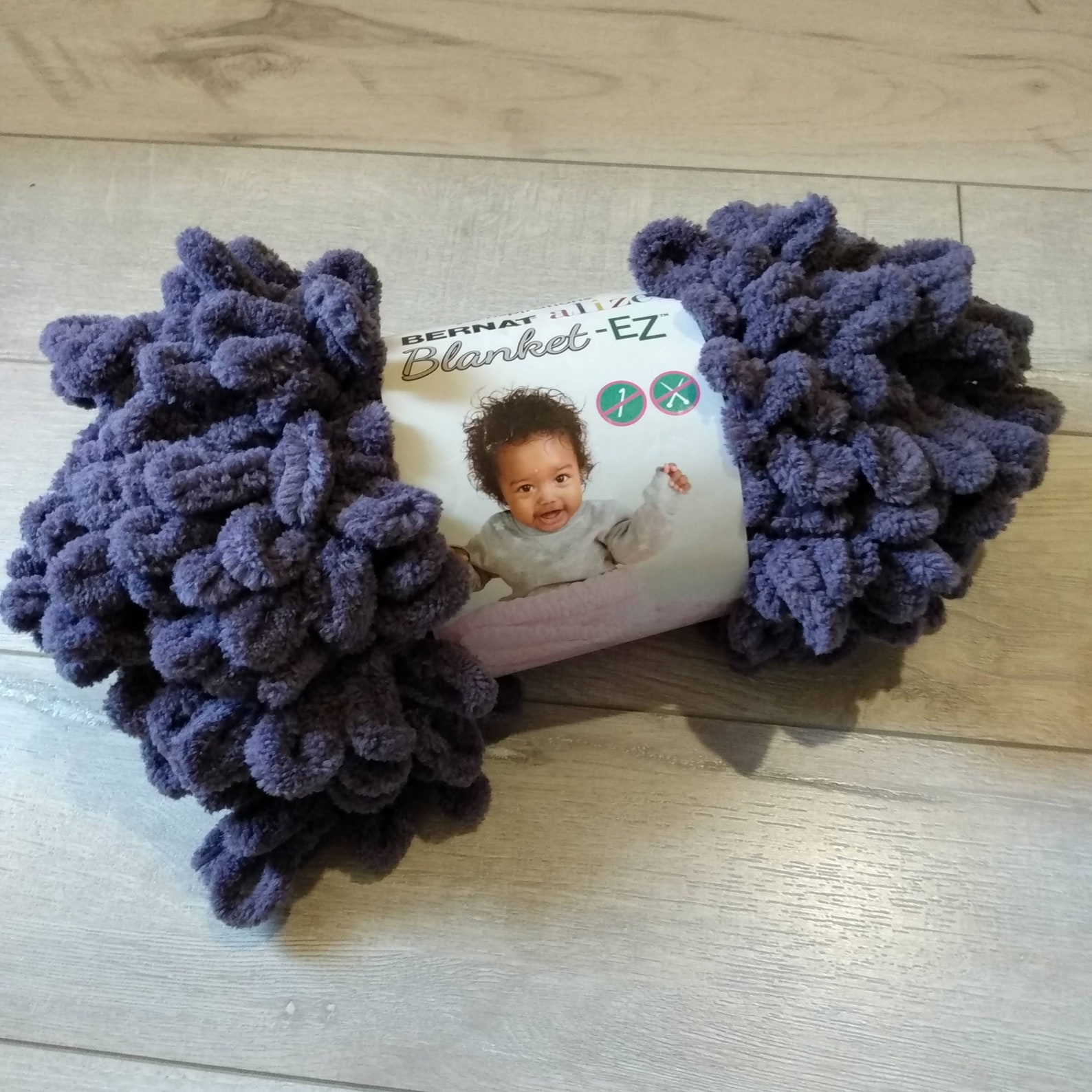 Bernat Alize Blanket EZ Yarn MAUVE New Free Shipping Etsy