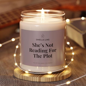 Romance Reader Gift, Funny Smut Reader Gift, Funny Book Lover Candle, Gift for Smut Readers, Candle Gift for Romance Reader