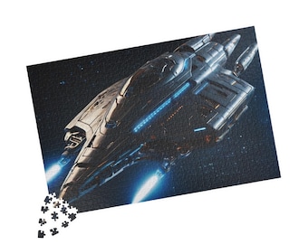 Space Odyssey Puzzle | 500 Piece Puzzle | 1000 Piece Puzzle | Sci-Fi Jigsaw for Space Enthusiasts | Galactic Puzzle | Astronomy Puzzle