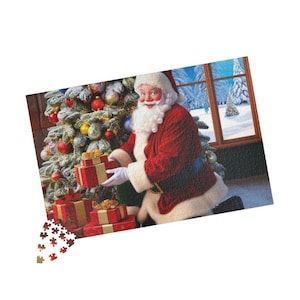 Christmas Puzzle | Christmas Morning | 500 Piece Puzzle | 1000 Piece Puzzle | Jigsaw Puzzles | Holiday Fun | Games | Family Entertainment.