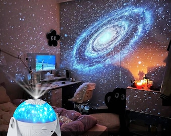 Galaxy Ceiling Projector | Star Projector Night Light | Bedroom