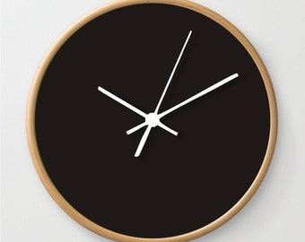 minimalist clock etsy