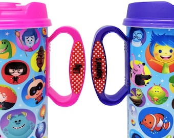 Inserti personalizzati per tazze ricaricabili del Walt Disney World Resort (set da 2) / Personalizzabili con il tuo nome