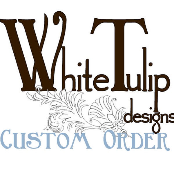 Custom Listing for Fotini