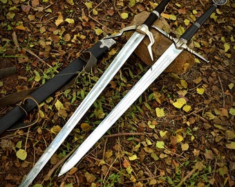 Witcher Sword, Viking Sword, The Witcher Wild Hunt Sword, Geralt of Rivia Sword,  Witcher 3 Replica Sword, , Birthday Gift, Wedding gift.
