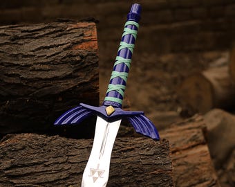 Legend of Zelda Sword | Link's Maser Sword Replica | Tears of the Kingdom | Skyward Sword | Fantasy Sword for Cosplay | Sword with Scabbard
