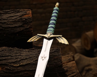 Master Sword | Stainless Steel Legend of Zelda Sword | Link's Skyward Sword | Zelda Tears of the Kingdom Master Sword Replica | Cosplay Gift