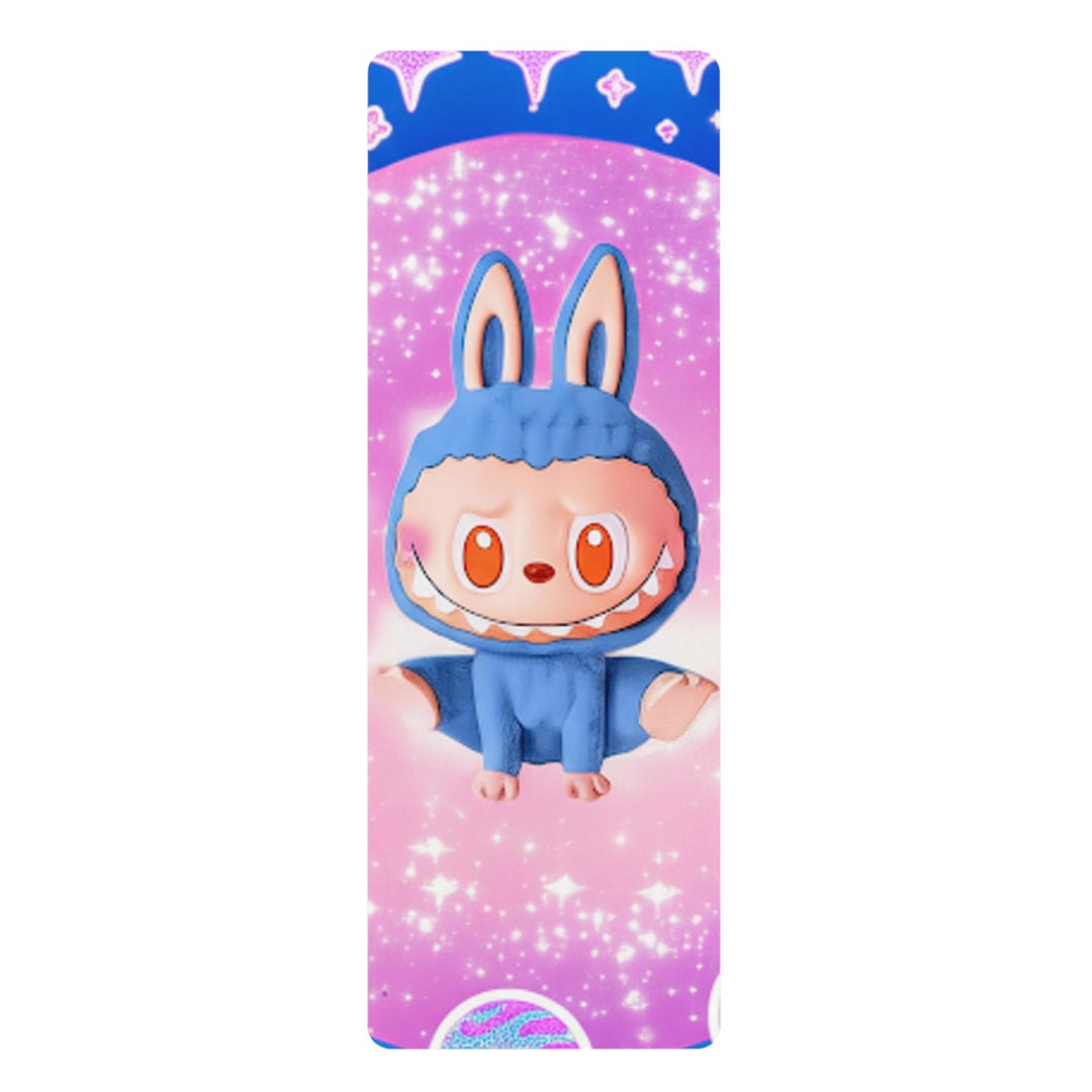 Cute Bunny Labubu Design Rubber Yoga Mat, Non-slip Exercise Mat for ...