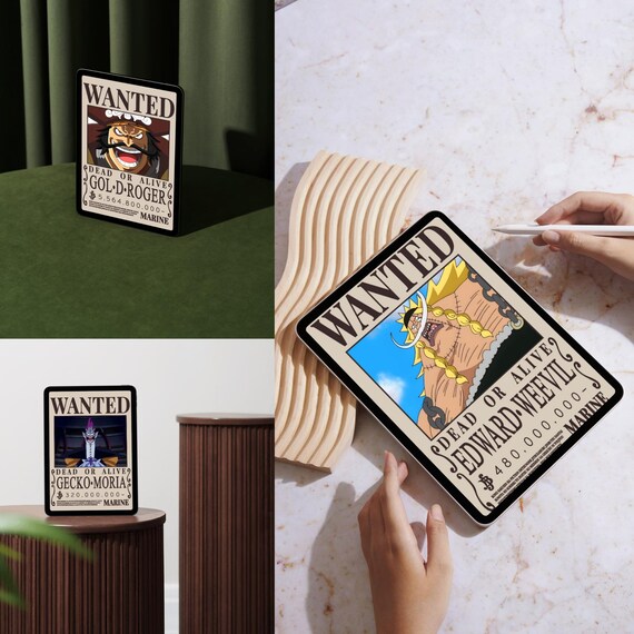 50+ Wanted Posters One Piece PNG BUNDLE, High Quality