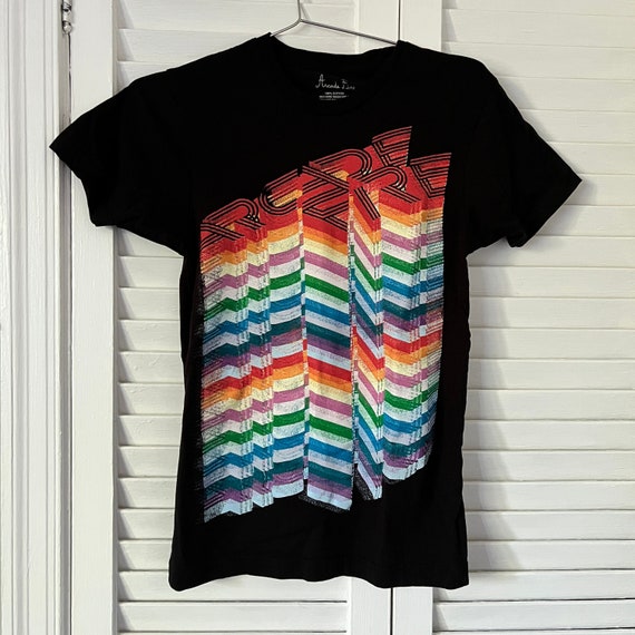 Arcade Fire Rainbow Logo T-Shirt Size XS - 100 Per