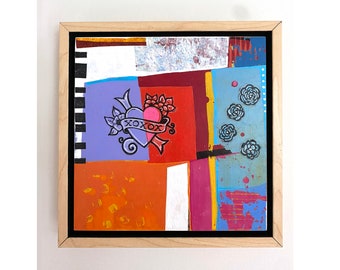 Abstract Painting | Collage Painting