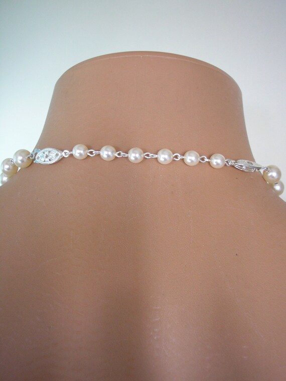 Pearl Necklace Extender With Fish Hook 