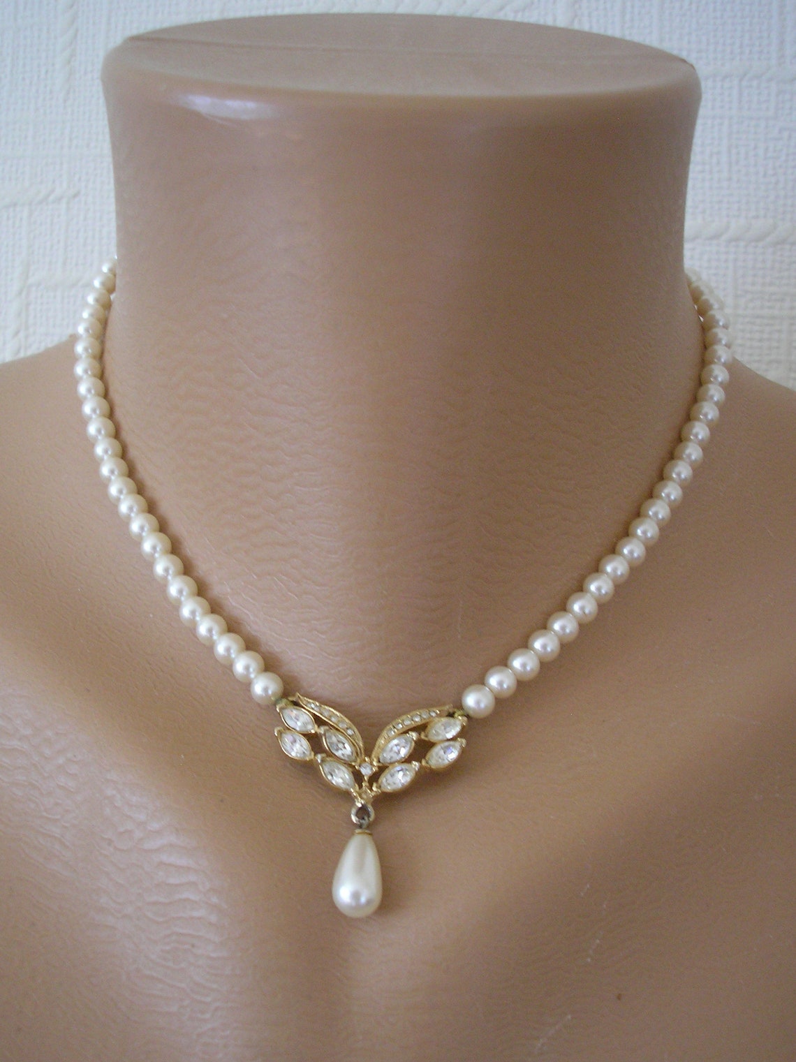 Vintage Rosita Pearl Necklace Rosita Pearl Choker Bridal | Etsy
