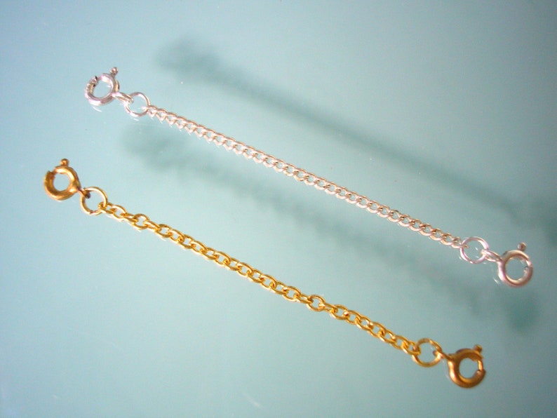 Detachable Safety Chain For Necklace Safety Chain For Etsy