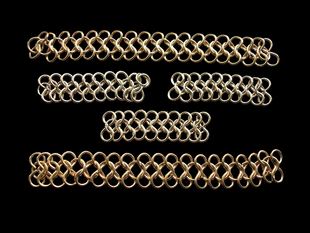 Figure Eight Key Chain Figure of Eight Chain, Infinity Chain Links, Gold Tone Craft Chain ...