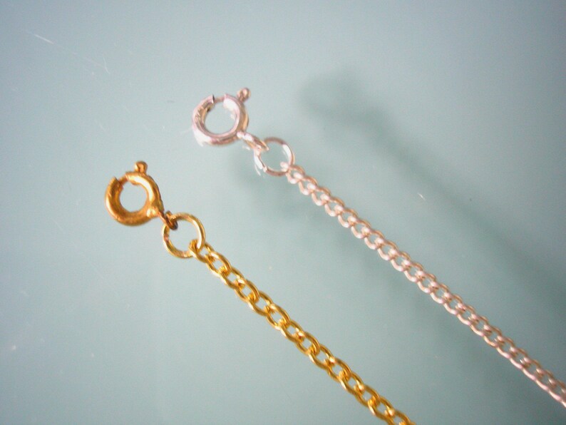 Detachable Safety Chain For Necklace Safety Chain For Etsy