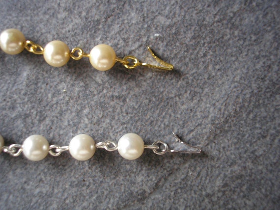 Pearl Necklace Extender With Ball Clasp 