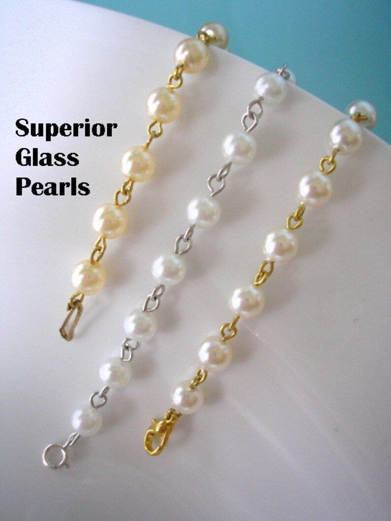 Pearl Necklace Extender Pearl Extender Chain Necklace Etsy