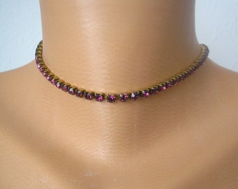 Diamante Choker - Etsy UK