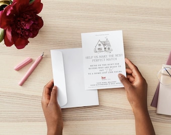 Real Estate Buyers Looking Hidden Wedding Invite