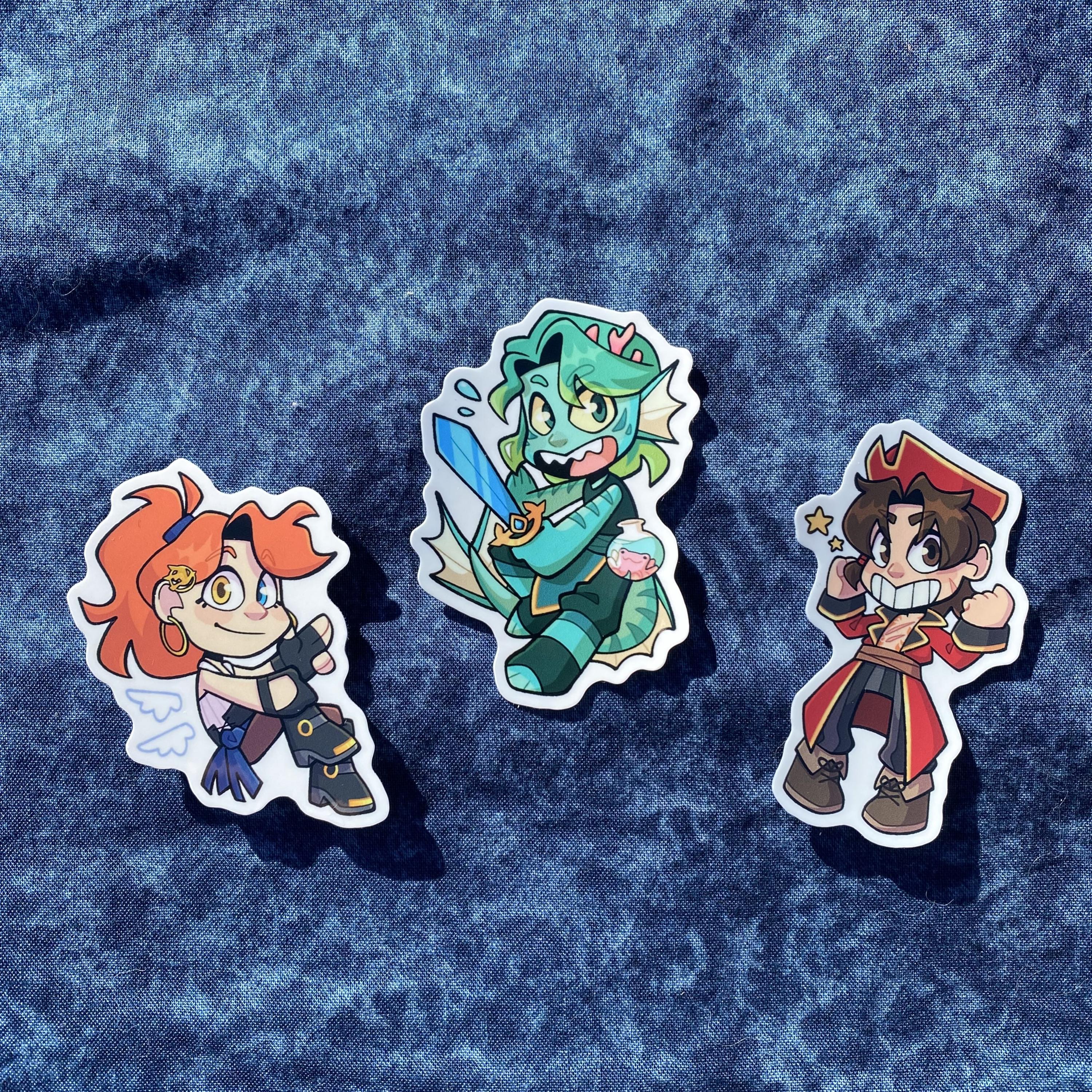 JRWI Riptide Stickers - Jay Gillion Chip - Etsy