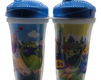 こぼれにくいデザインの子供用ドリンクカップ