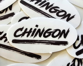 Chingon Sticker | Hard Hat Sticker | Lunch Box Sticker | Water Bottle Sticker | Blue Collar | Union Sticker