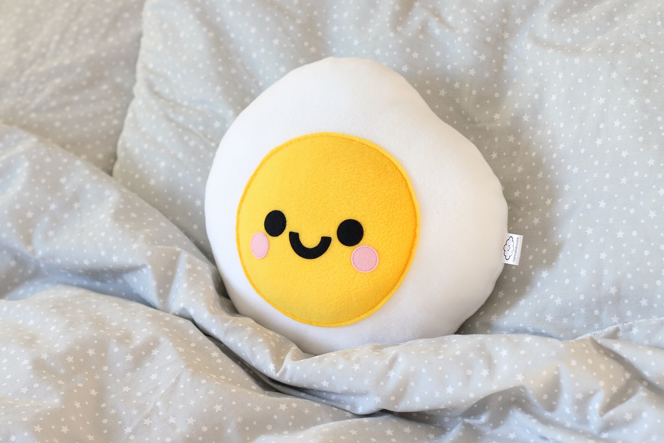fried egg plush