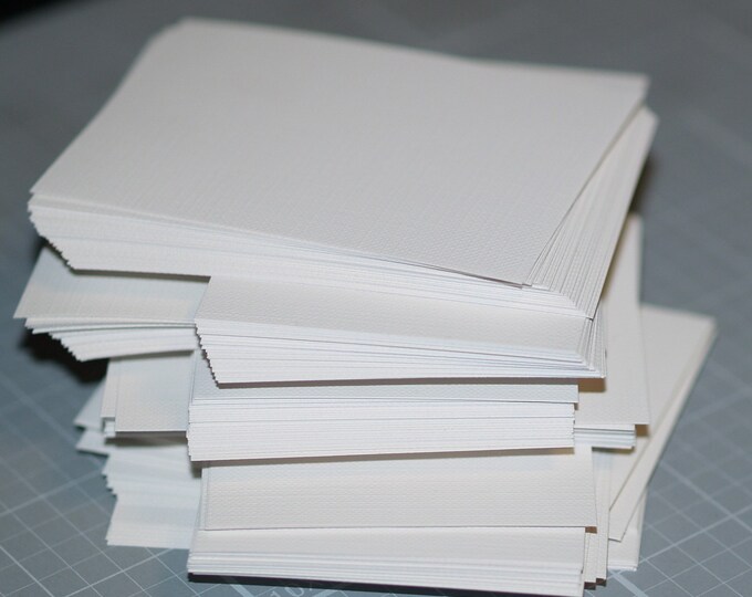 ATC / ACEO Blanks 50 Strathmore Canvas Paper Art Cards Archival Acid ...