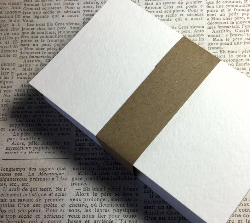 BLANK Paper Belly Bands Narrow 100 . Kraft Brown or Bright Etsy