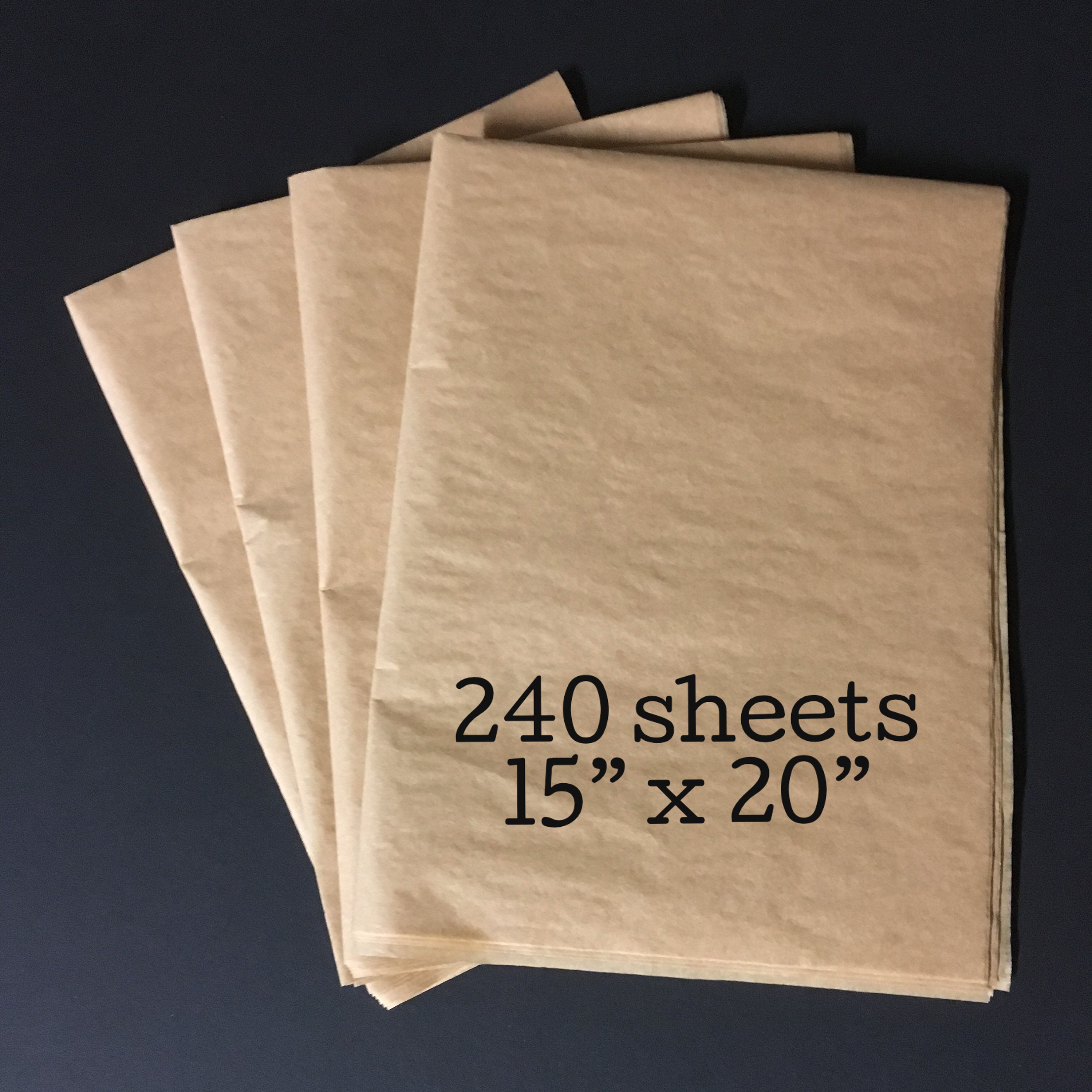 Tissue Paper Recycled Kraft 50 Sheets Size 15 X 20 Inches 