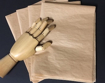 Kraft Tissue Paper Wrap - 15x20 Eco Friendly Recycled Packaging Gift Wrapping Supplies Neutral pH Recyclable Presents Plain Unprinted