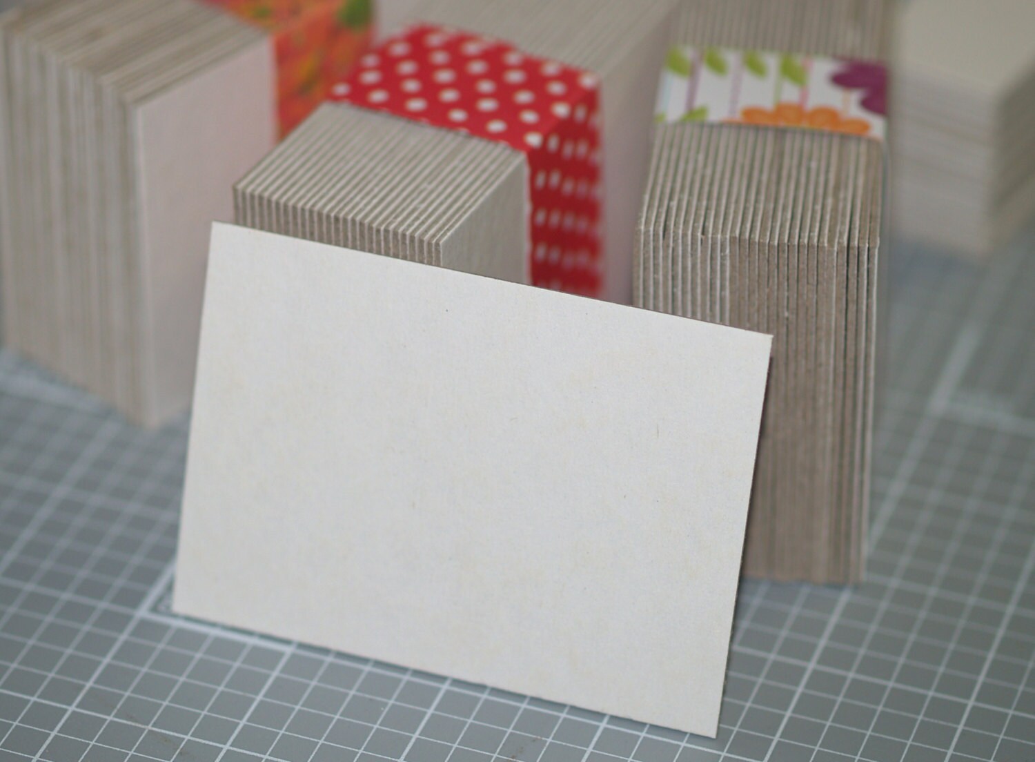 Embossed Cream Cardstock Junk Journal Supplies Card-making Supplies  Scrapbooking Supplies Cream Paper Embossing Papercraft Supplies 