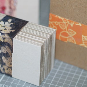 Blanks de cartes de visite - 25 Heavyweight White Chipboard 2 « x 3.5 » Vendeur Fournitures DIY Biz Cartes Kraft Cartes Épaisses Cartes de visite Cartes Blanches
