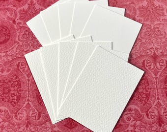 Watercolor ATC / ACEO Blanks - FABRIANO 2.5" x 3.5" 140lb Art Cards Made in Italy 25/75 cotton/alpha cellulose Cold or Hot Press Painting