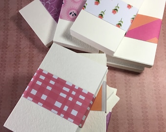 Mini Watercolor Cards (50) - DESTASH 2"x3" Blank Cold Press Paper Art Supplies Textured Etsy Seller Supplies 140lb Cardstock DIY Tags Cards