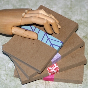 Cartes postales kraft aggloméré (25) - 4 x 6 pouces Cartes vierges légères de 0,022 po Faire-parts Fêtes Voeux Invitations Cartes postales rustiques Artisanat d'art