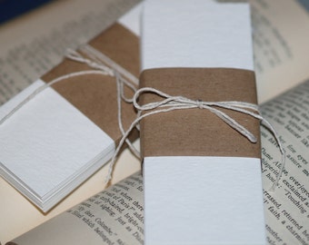 Watercolor Bookmarks - 100 Cold Press 140# Watercolor Paper Blank Cards Art Supplies Book Marks Artist Supply Craft Supplies Choose Size